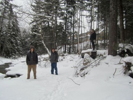Myself(Middle) and my two great friends and fellow writers Max Snelling(Left) and Lindsay Slattery(Right).